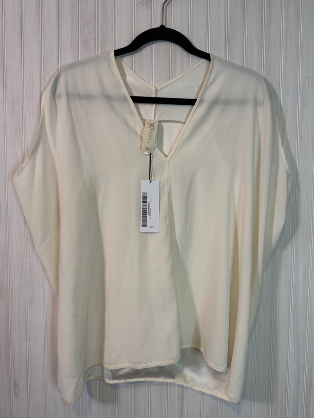 NWT ZERO + MARIA CORNEJO INA SILK TANK 8